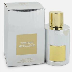 Tom Ford Métallique Silver and Gold Bottle